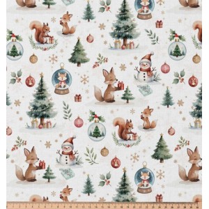 DOUNOEL VOLPINA IN  PALLA CHRISTMAS