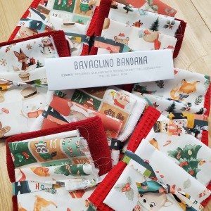 KIT BAVAGLINO BANDANA (2 BAVAGLINI) FANTASIE RANDOM