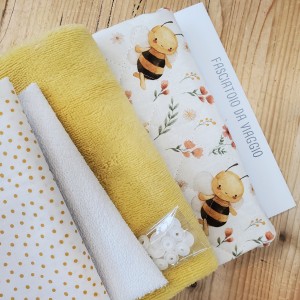 KIT FASCIATOIO DA VIAGGIO APINE E BAMBOO VANIGLIA