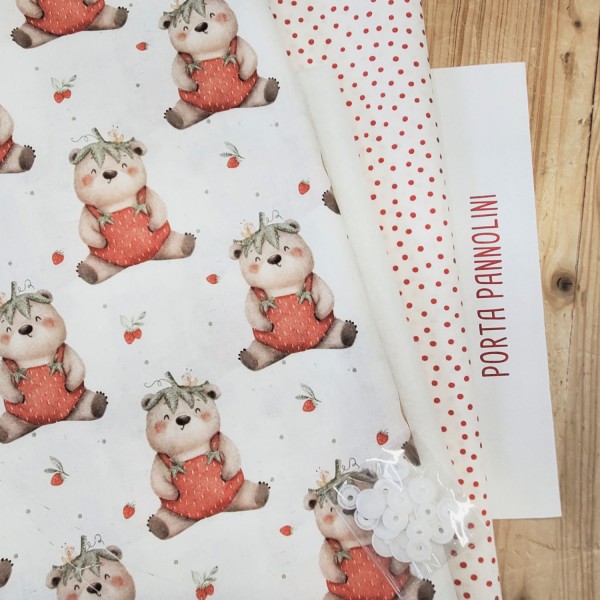 KIT PORTA PANNOLINI FRAGOLORSO