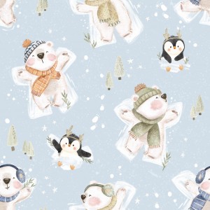 FROSTING WINTER ORSETTI E PINGU NELLA NEVE