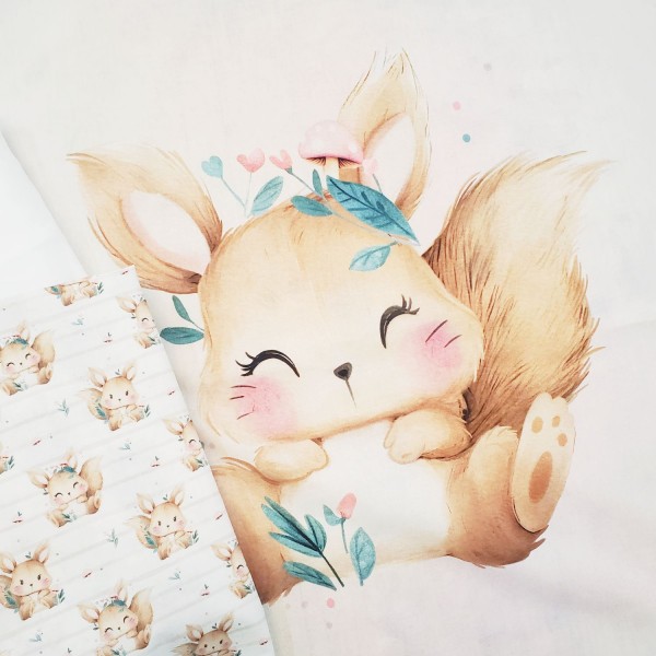 KIT COPERTINA IMBOTTITA PIPP SCOIATTOLA E MINI FLUFFY 100 GR