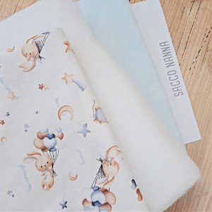 KIT SACCO NANNA CONIGLIETTO PALLONCINI E CUORI