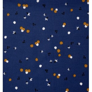 NOZBI BLU SCURO E CARAMELLO