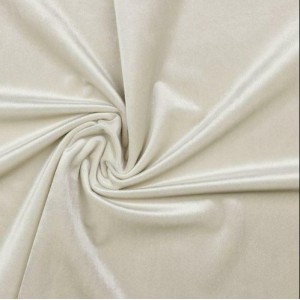 VELLUTO LISCIO ECRU