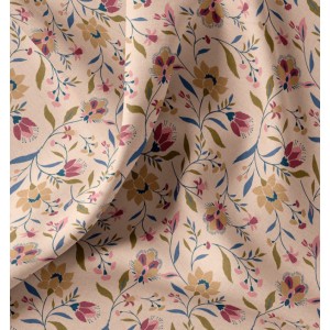 TESSUTO IDROREPELLENTE EVELYNE BASE ALBICOCCA