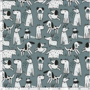 CANI CARTOON BASE STEEL BLUE JERSEY GARZATO