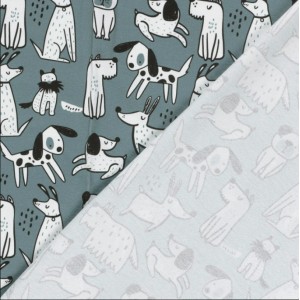 CANI CARTOON BASE STEEL BLUE JERSEY GARZATO