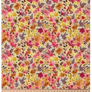 ALBIZA FIORI STILIZZATI MULTICOLORE digitale