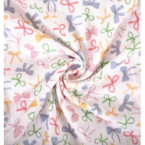 MUSSOLA CELANIE FIOCCHETTIPASTELLOSI BASE BIANCO