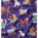 TESSUTO IMPERMEABILE FUNNY QUADROTTI FANTASY