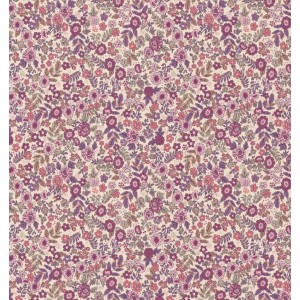 TESSUTO IDROREPELLENTE BARBARA FIORELLINNI ROMANTICI ROSA E MOSTO