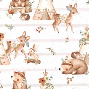 THICKET DOLCE TRIBU BASE LATTE STRIPE NOCCIOLA