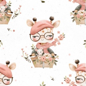 TILLY GIRAFFETTA IN BICI TRA FIORI MARSALA