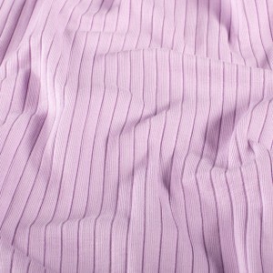 BIG RIB JERSEY LILLA