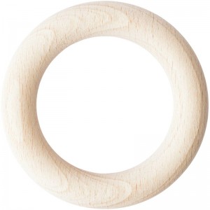 ANELLO DENTIZIONE IN LEGNO CM 4.5