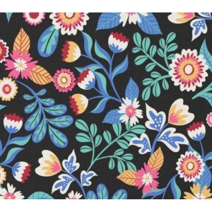 KIT FASCIA PER CAPELLI FANTASIA KALERIA BASE NERO