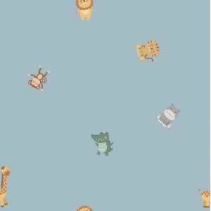 AQUA PROTECT BABY SAVANA BASE AZZURRO impermeabile