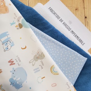 KIT FASCIATOIO DA VIAGGIO IMPERMEABILE DOLCI COCCOLE CON NIAGARA