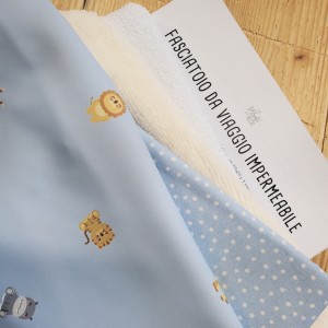 KIT FASCIATOIO DA VIAGGIO IMPERMEABILE BABY SAVANA