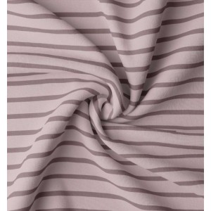 JERSEY RAYURE ROSA CIPRIA E TAUPE