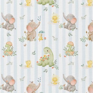 ELLIE ELENTINI E DINO SU RIGHE AZZURRE digitale