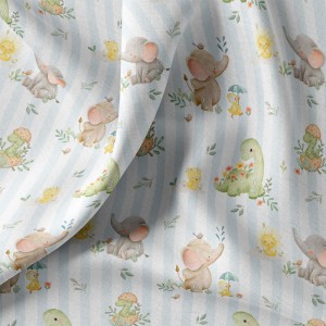 ELLIE ELENTINI E DINO SU RIGHE AZZURRE digitale