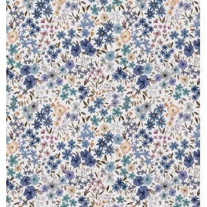 ROMANE FIORELLINI JEANS E CARTA DA ZUCCHERO BASE BIANCO