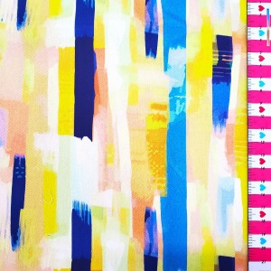 PENNELLATE ACQUARELLATE LIME BLU VERDE drill mezzo panama