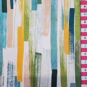 RIGONI ACQUARELLATI PENNELLATI VERDI TURCHESI SENAPE E NUDE drill mezzo panama