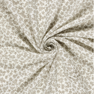 MUSSOLA FIORELLINI TAUPE BASE LATTE