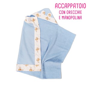 KIT ACCAPPATOIO CON ORECCHIETTE BISPUGNA ROSA E SUGAR CLOUD