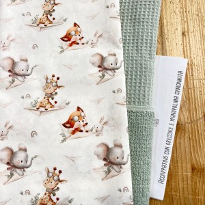 KIT ACCAPPATOIO CON ORECCHIETTE BISPUGNA SALVIA E AEREOPLANINI DI CARTA