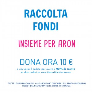 RACCOLTA FONDI PER ARON 10 EURO