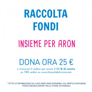 RACCOLTA FONDI PER ARON 25 EURO