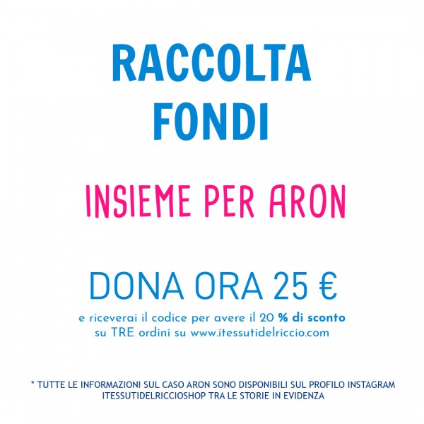 RACCOLTA FONDI PER ARON 25 EURO