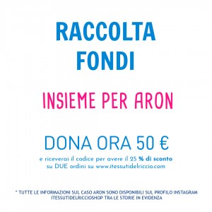 RACCOLTA FONDI PER ARON 50 EURO