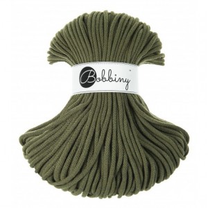 BRAIDED CORDINO COTONE RICICLATO MM5 - VERDE AVOCADO