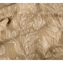 MUSSOLA FOGLIE VERDI BASE ECRU