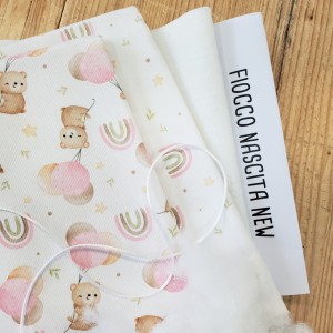 KIT FIOCCO NASCITA NEW ORSETTA E PALLONCINI