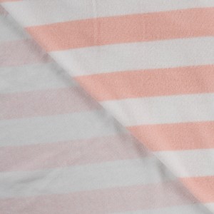 MICROSPUGNA COTONE STRIPE BIANCO E ROSA