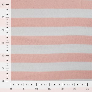 MICROSPUGNA COTONE STRIPE BIANCO E ROSA