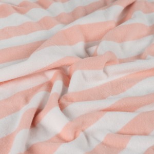 MICROSPUGNA COTONE STRIPE BIANCO E ROSA