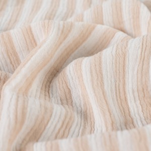MUSSOLA BISTRIPE BIANCO E SABBIA