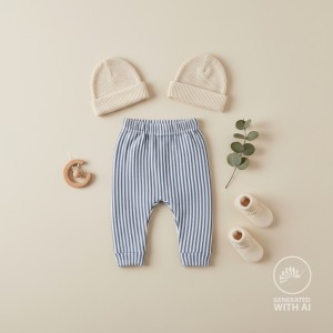 MUSSOLA BISTRIPE BIANCO E BLU