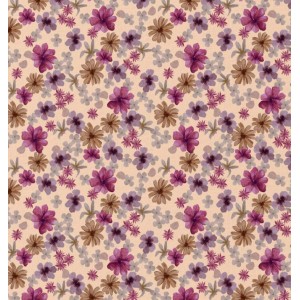 ASTER FIORI LILLA E VINACCIA BASE PESCA PASTELLO