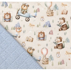 TRAPUNTA BEARVOYAGE E TASSI AZZURRO POLVERE