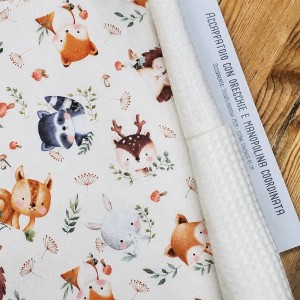 KIT ACCAPPATOIO CON ORECCHIETTE BISPUGNA ECRU E MUSETTI DOLCINI