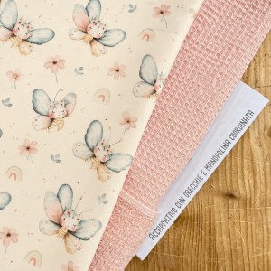 KIT ACCAPPATOIO CON ORECCHIETTE BISPUGNA ROSA E BUTTERBELLE