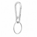MOSCHETTONE GIREVOLE CON ANELLO DORATO cm 4